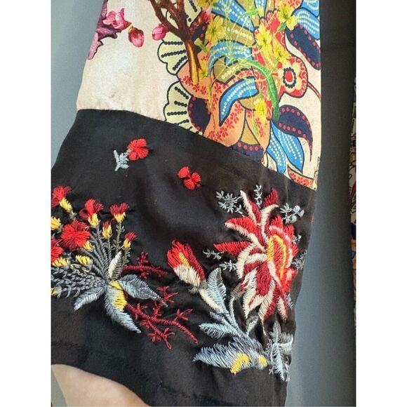 Jhonny Was TIERRA ZONIA DRESS 100% silk - Picture 6 of 16